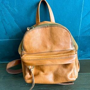 Madewell leather backpack